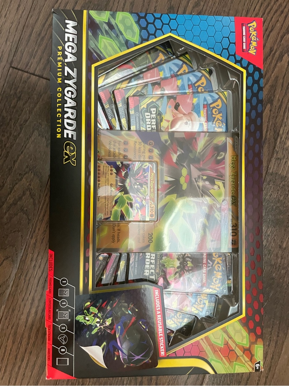 Brand New - Never Opened Mega Zygarde EX Premium Collection - Multi-Color